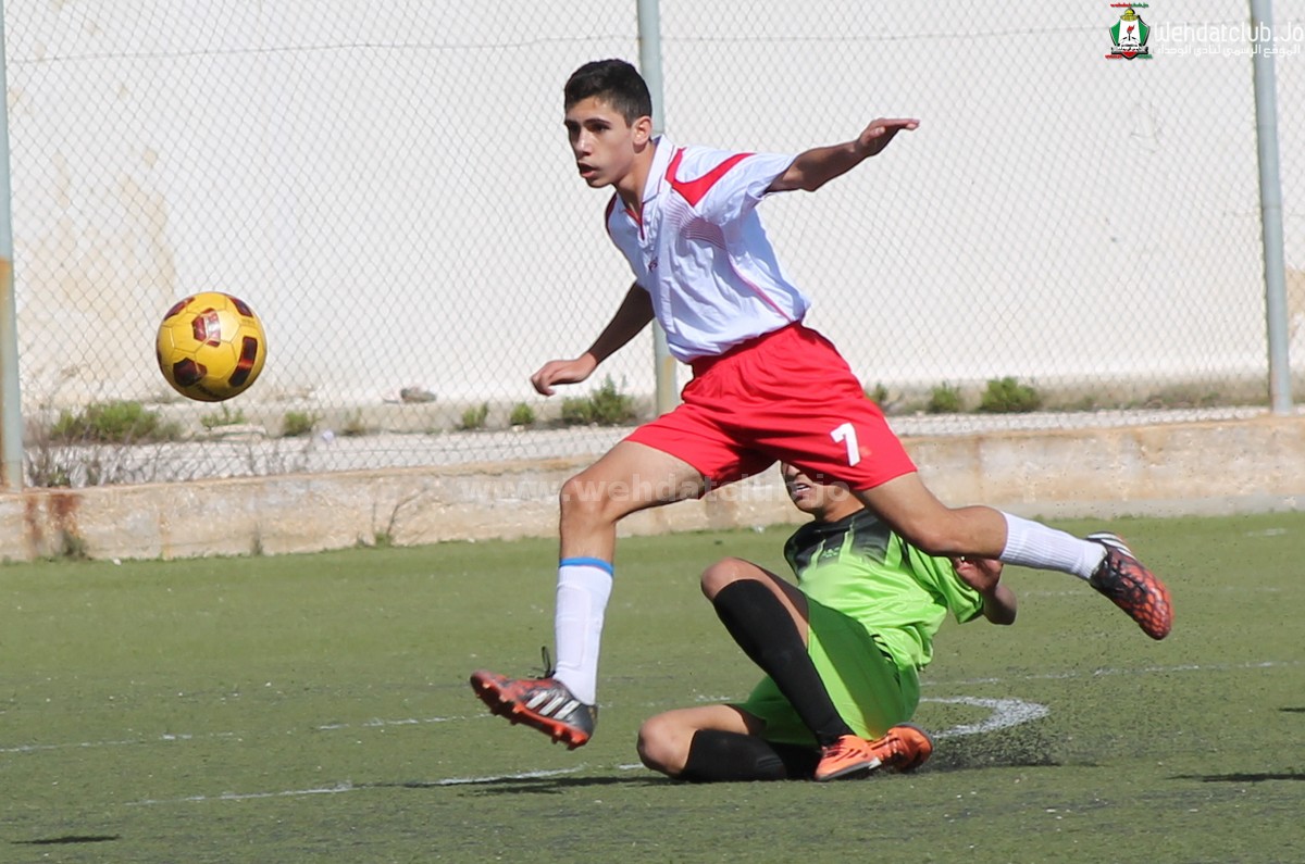 الوحدات و اتحاد الرمثا سن 14 032