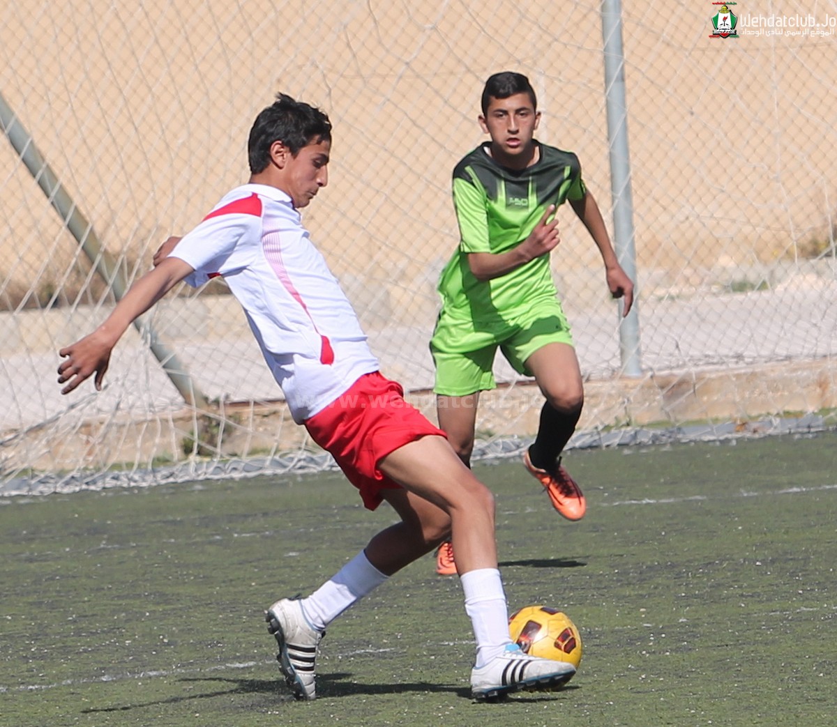 الوحدات و اتحاد الرمثا سن 14 066
