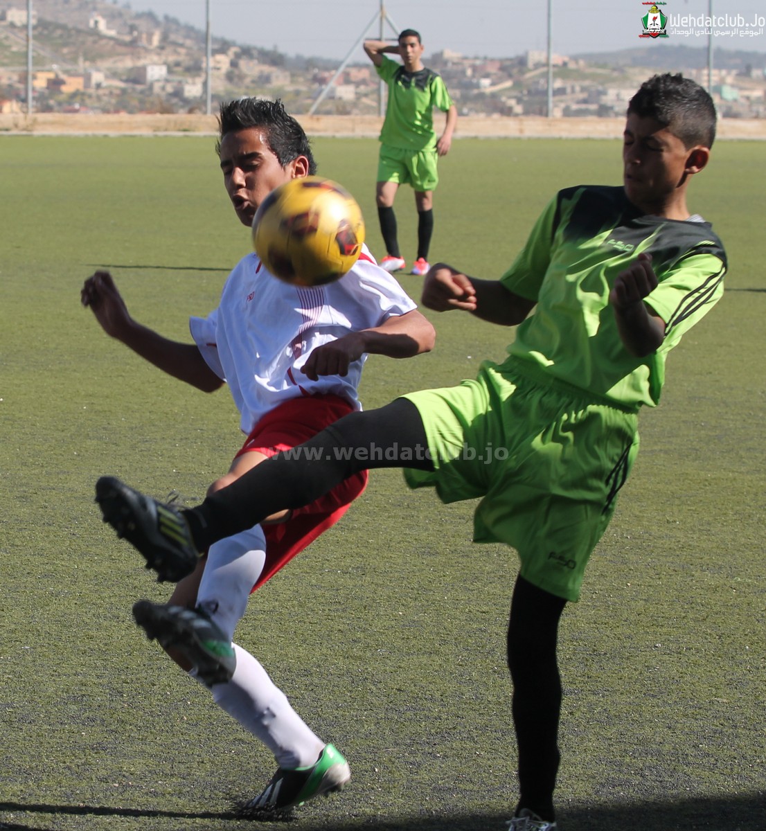 الوحدات و اتحاد الرمثا سن 14 086