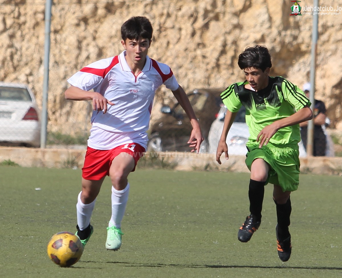 الوحدات و اتحاد الرمثا سن 14 202