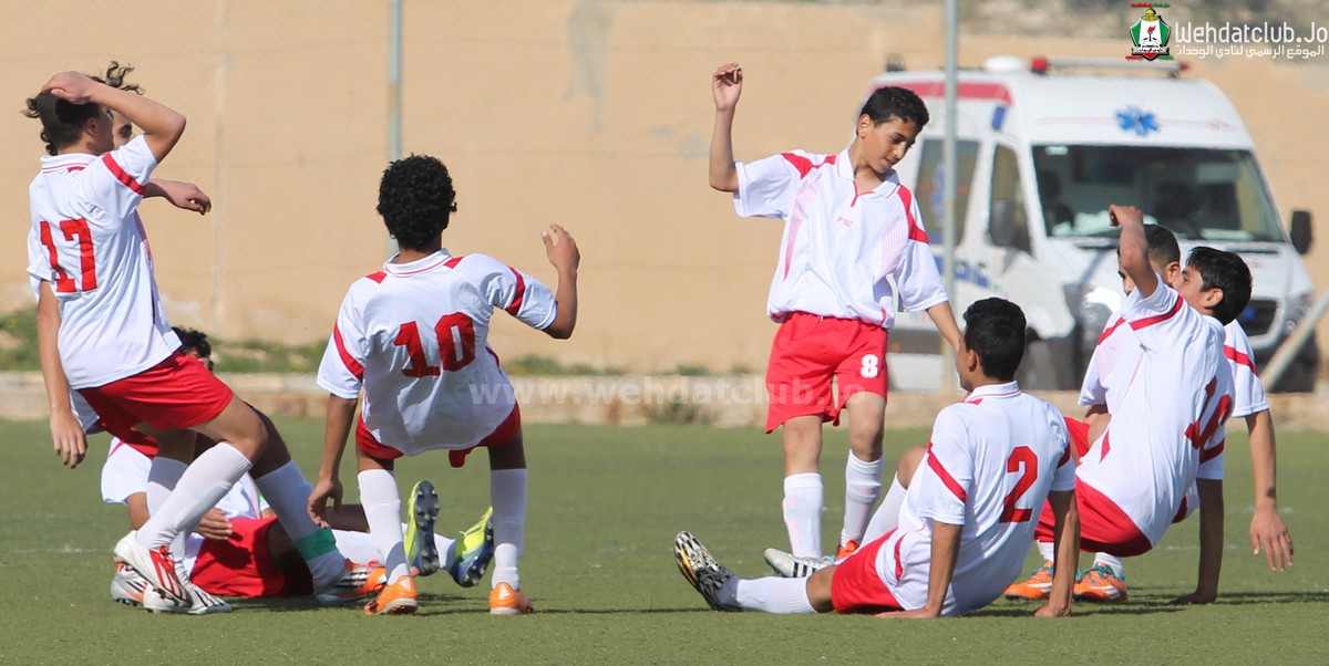 الوحدات و اتحاد الرمثا سن 14 237