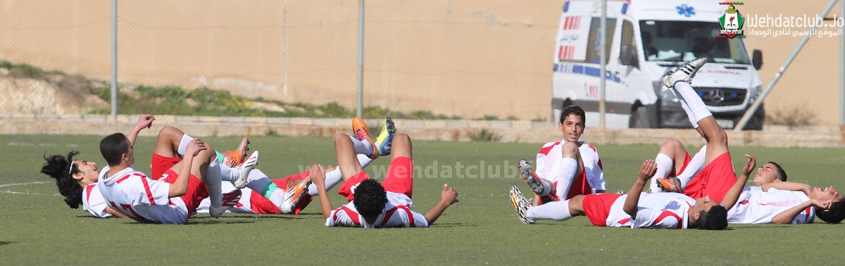 الوحدات و اتحاد الرمثا سن 14 238