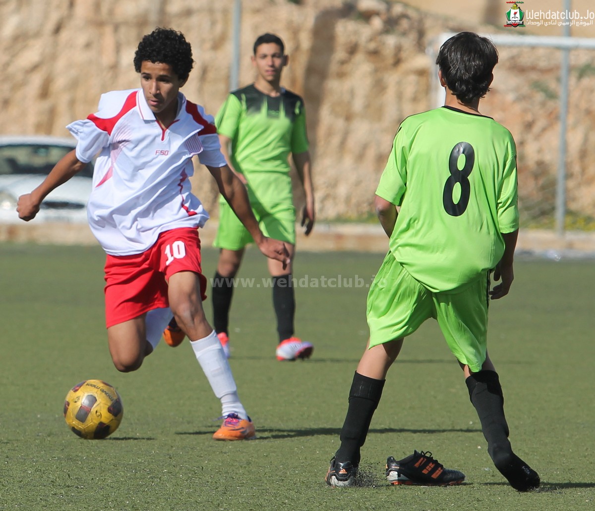 الوحدات و اتحاد الرمثا سن 14 262